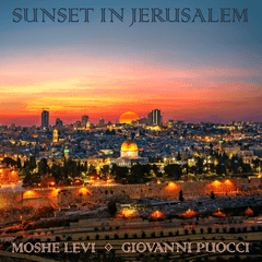 Sunset in jerusalem cover